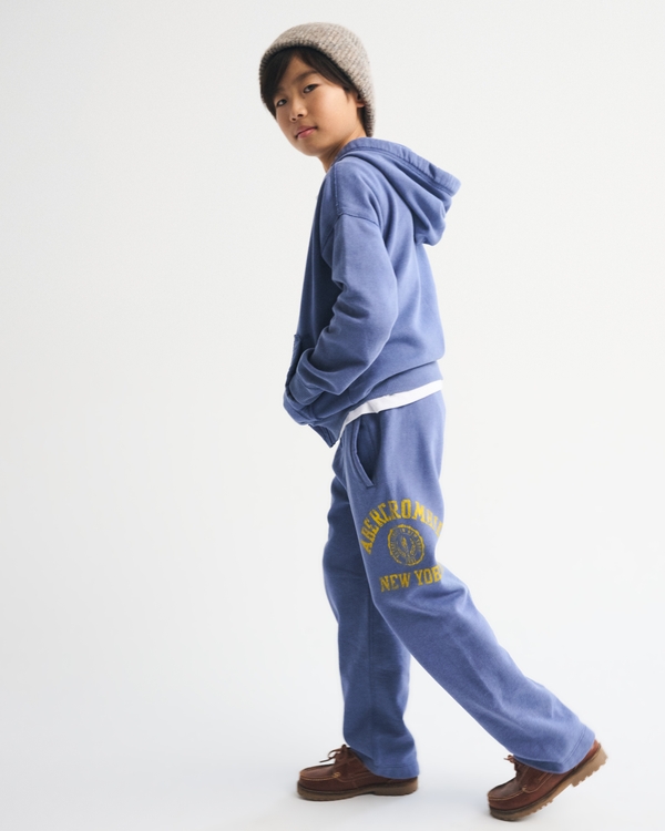 logo baggy open-hem sweatpants