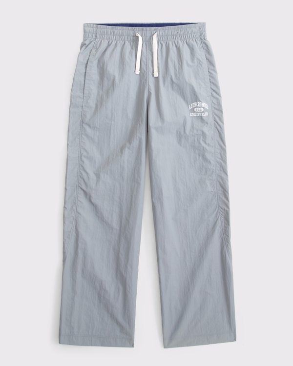 ypb nylon joggers, Gray view 1