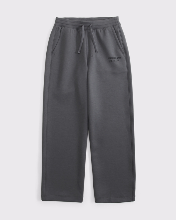 ypb neoknit baggy open-hem sweatpant, Rocky Gray view 1