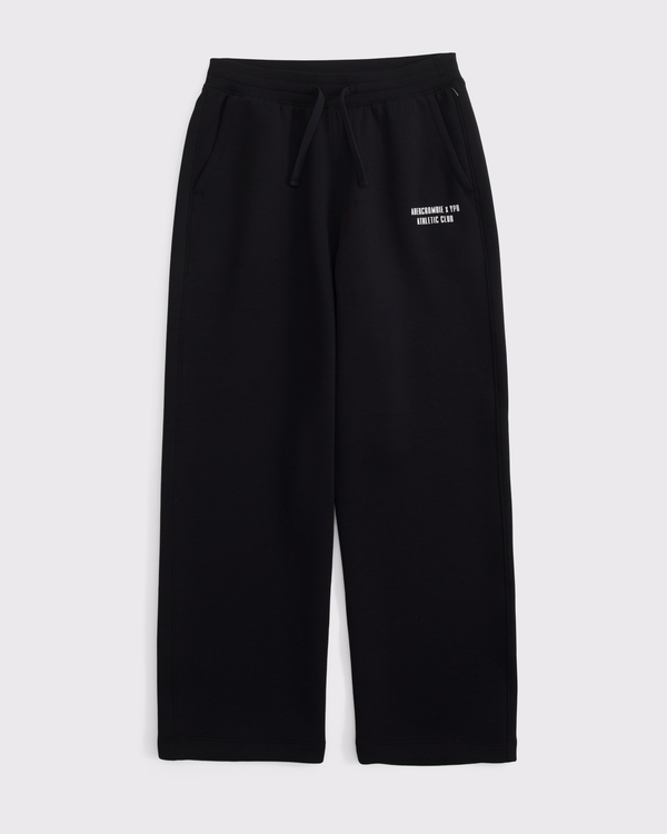 ypb neoknit baggy open-hem sweatpant, Black view 2