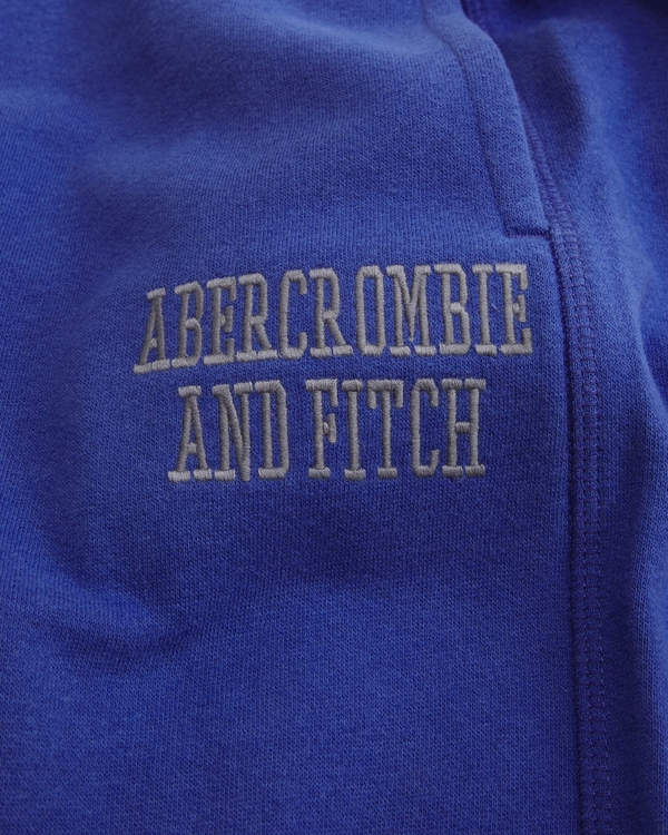 logo baggy open-hem sweatpant, Cobalt Blue view 2