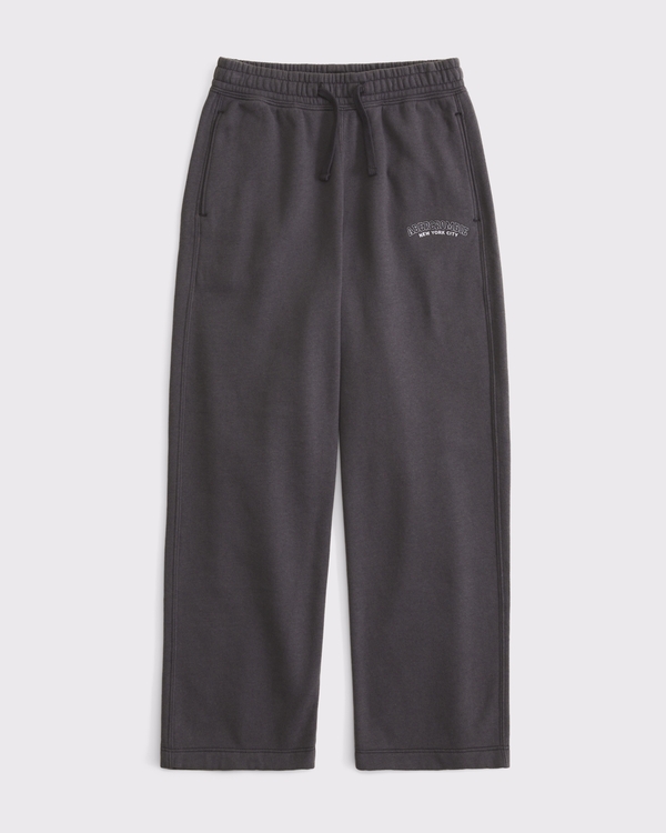 baggy open-hem sweatpant