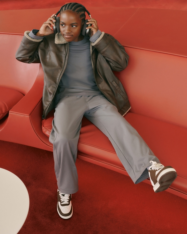ypb baggy open-hem sweatpant