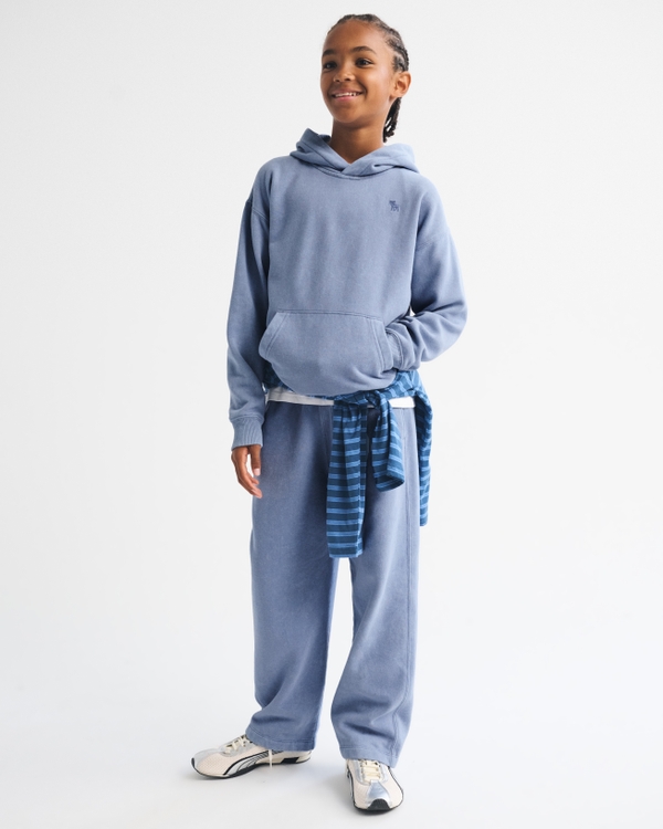 essential icon baggy open-hem sweatpant