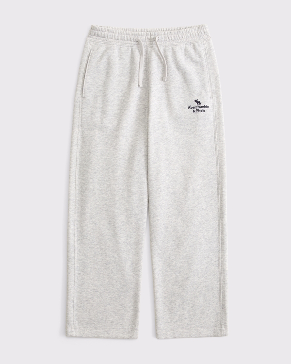 logo baggy open-hem sweatpant