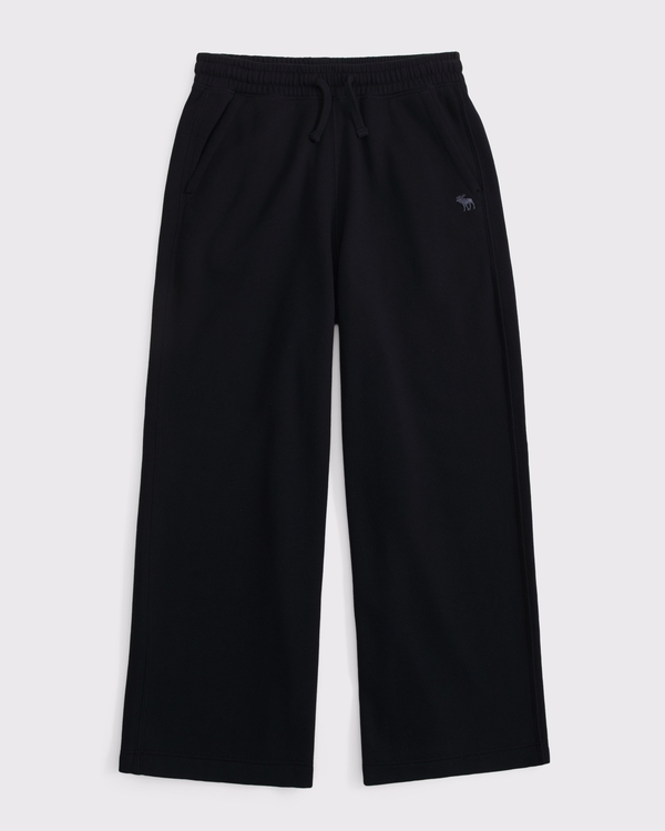 essential icon ultra baggy sweatpants, Black view 1