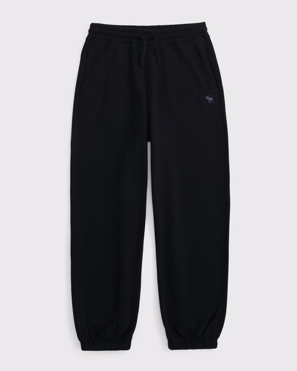 essential icon baggy cinch sweatpants, Black view 1