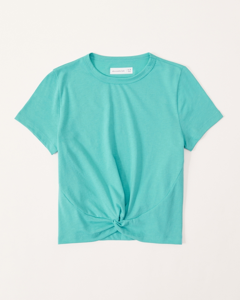 girls twist front tee girls tops Abercrombie
