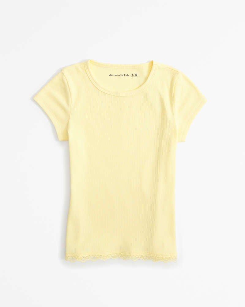 abercrombie yellow shirt
