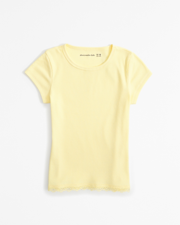 essential baby tee, Light Yellow