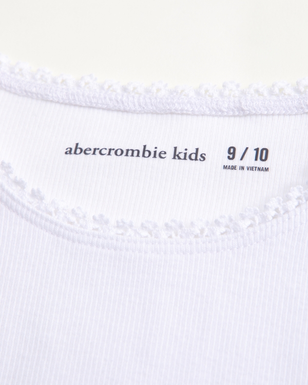 essential long-sleeve baby tee, White view 2