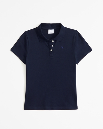 chicas polo con icono chicas ofertas Abercrombie