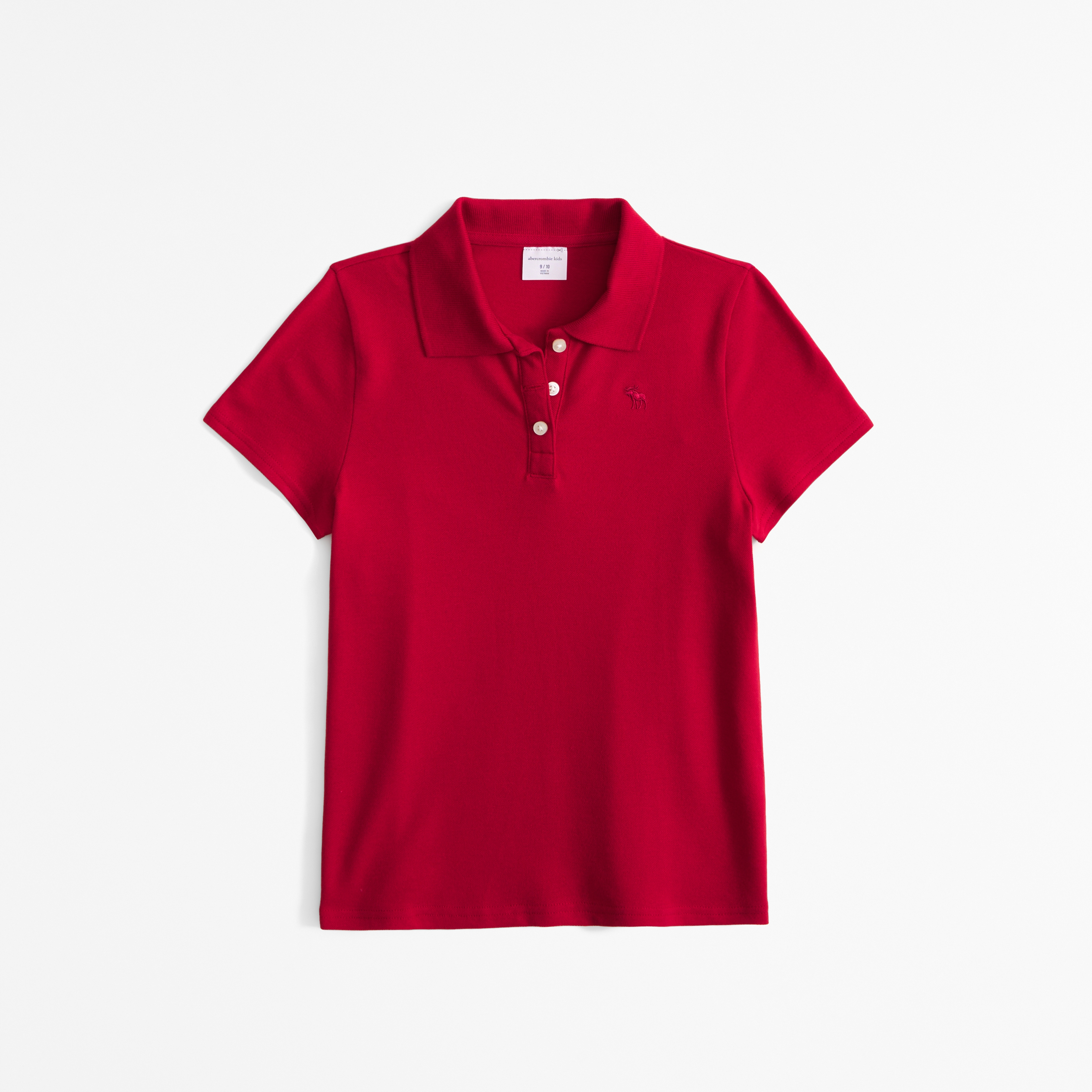 Abercrombie & Fitch Kids' Icon Polo In Red