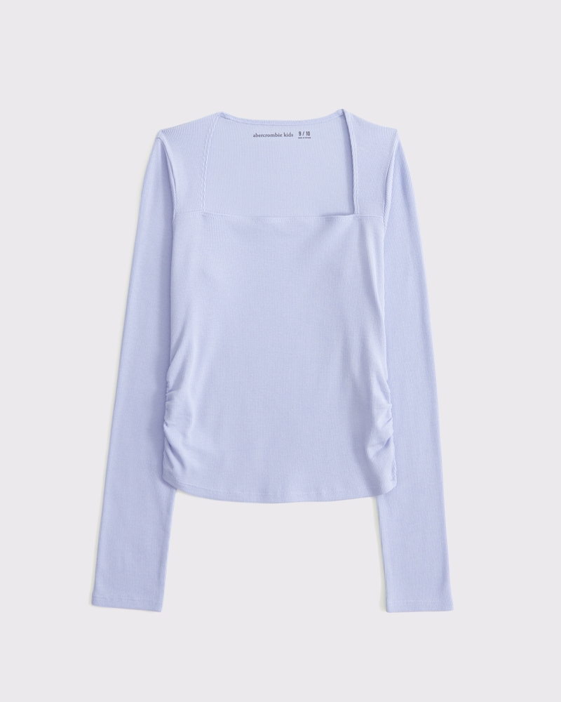 the a&f ava long-sleeve top