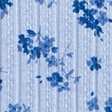 blue floral