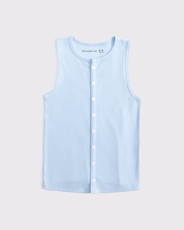 button-through tank, Light Sky view 1