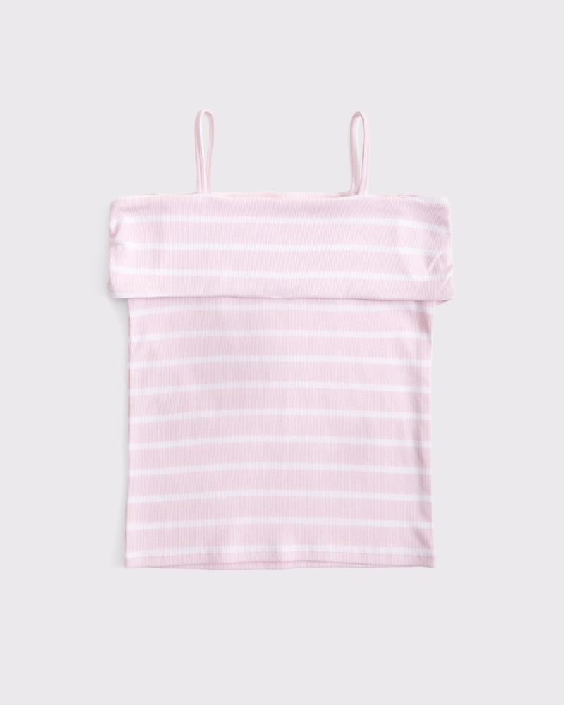 layered knit tee