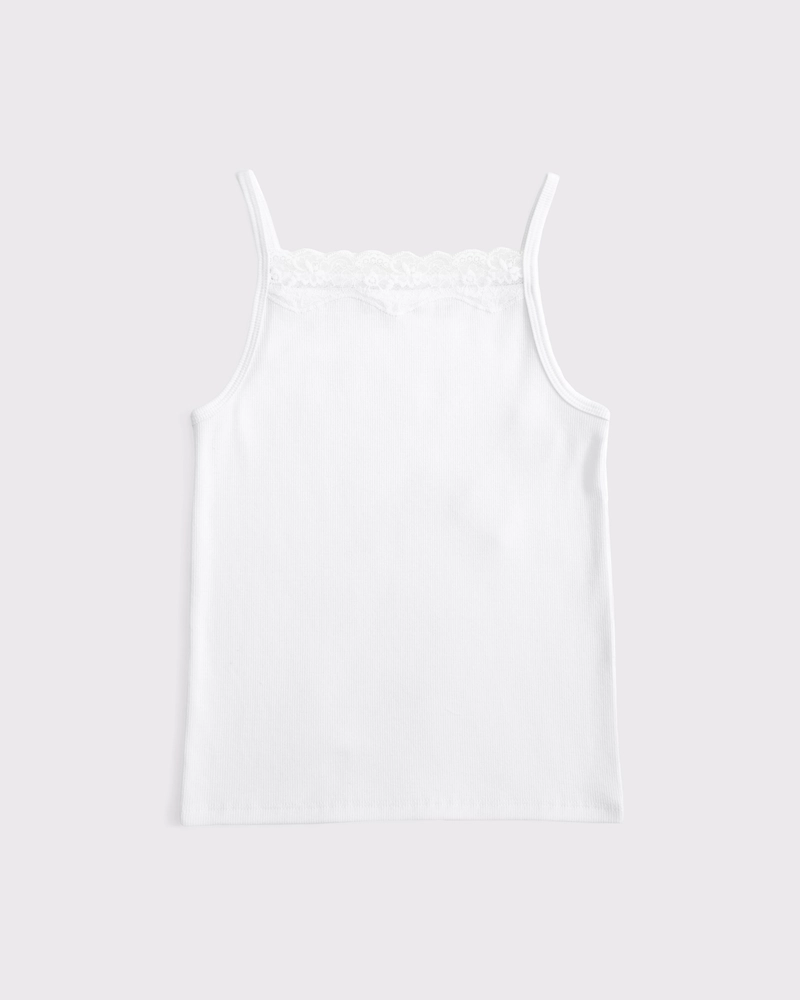 apron lace tank