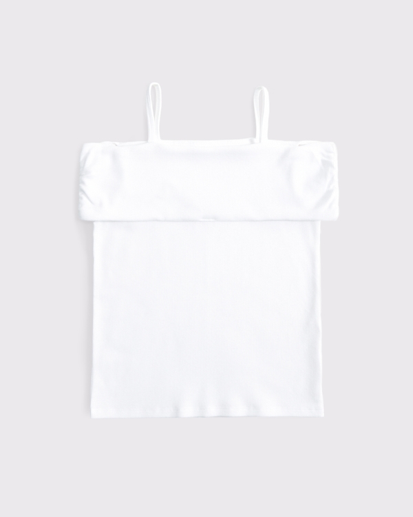 off-the-shoulder tee, White view 1