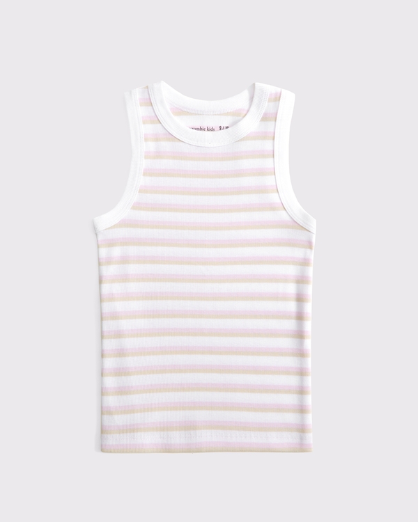 essential tank, White Stripe view 1