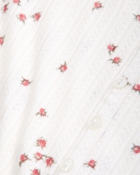 long-sleeve button-through tee