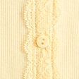 lace-trim button-through tee