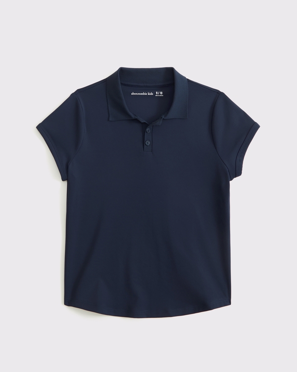 synthetic polo, Dark Indigo view 1