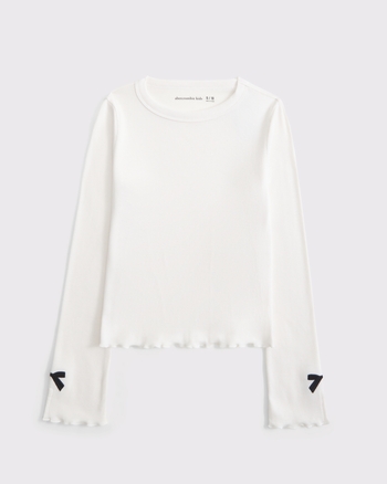 long-sleeve bow tee from Abercrombie & Fitch - $11.99