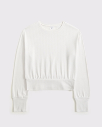 long-sleeve banded tee