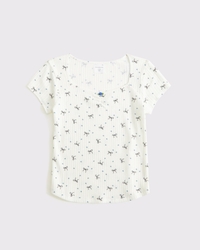 rosette tee