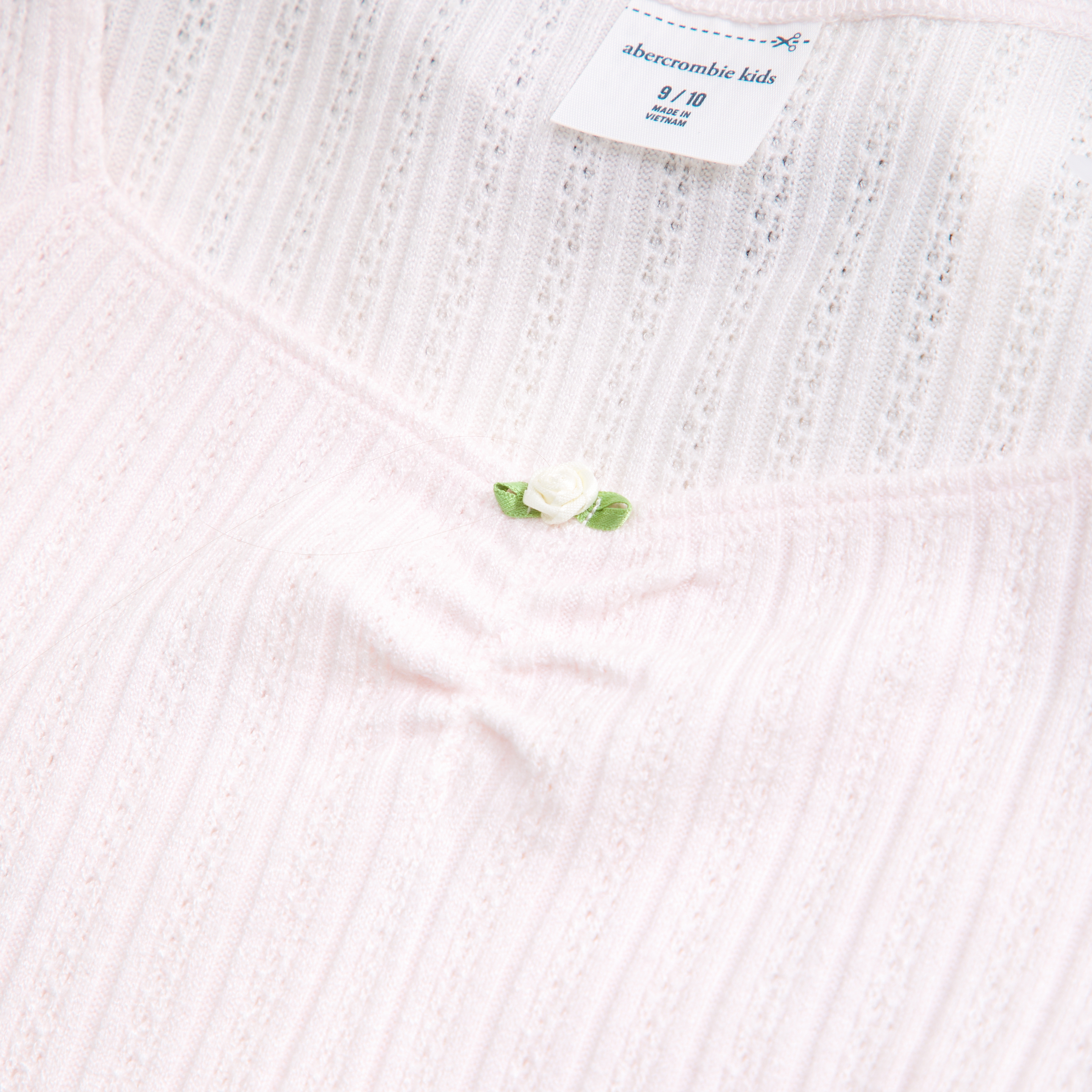 Abercrombie & Fitch Rosette Tee In Pink