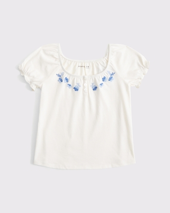 easy button detail top from Abercrombie & Fitch - $13.99