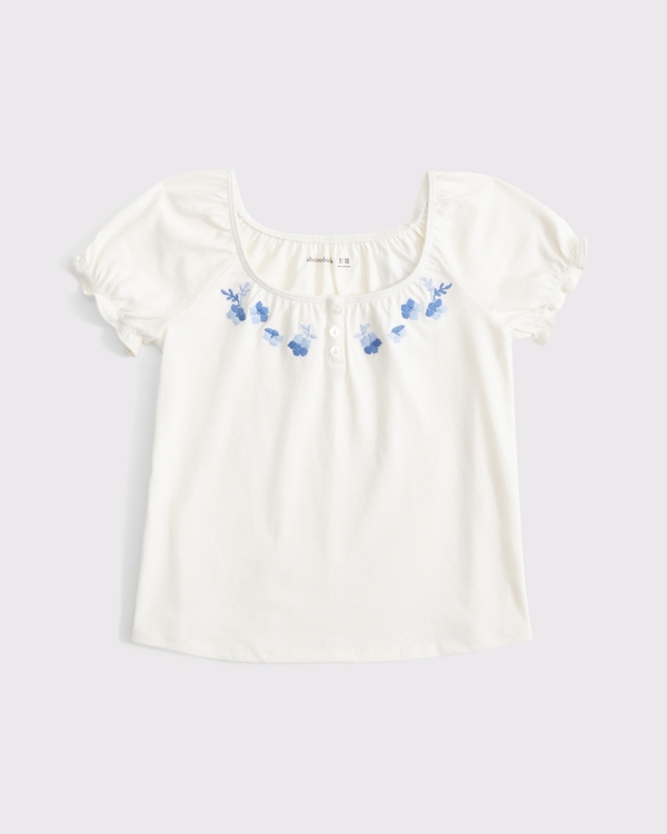 easy button detail top, Cream view 1