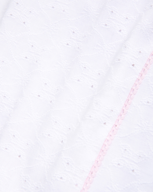 ypb embroidered stitched tank, White view 2