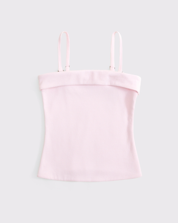 tube top tank, Light Pink view 1