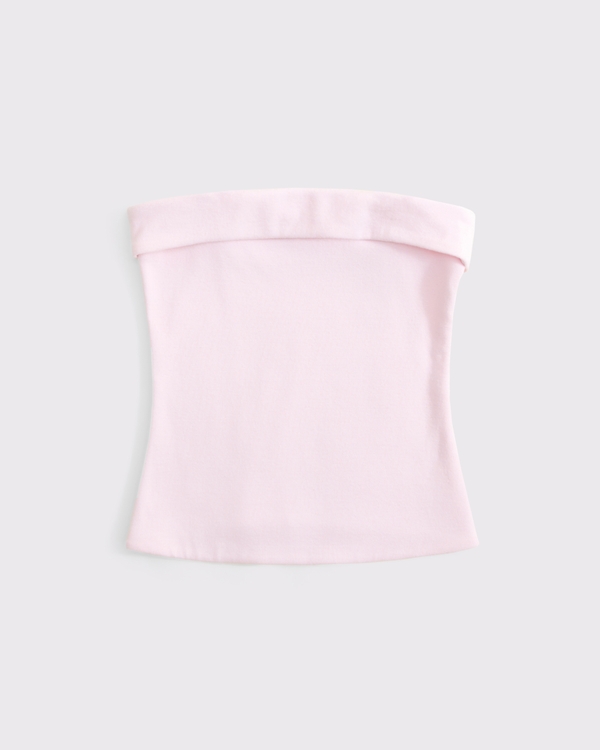 tube top tank, Light Pink view 2