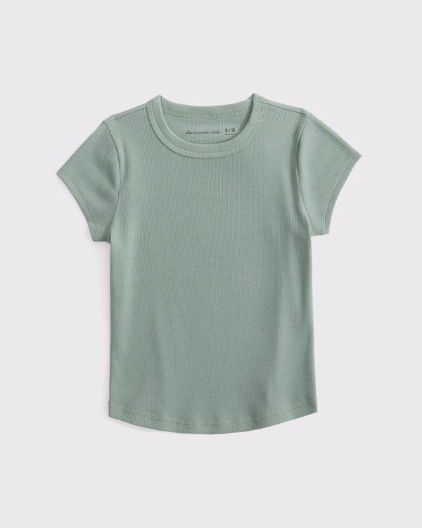 essential baby tee, Dark Sage view 1