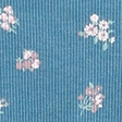 teal floral