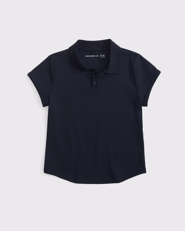 uniform performance polo, Muted Navy view 1