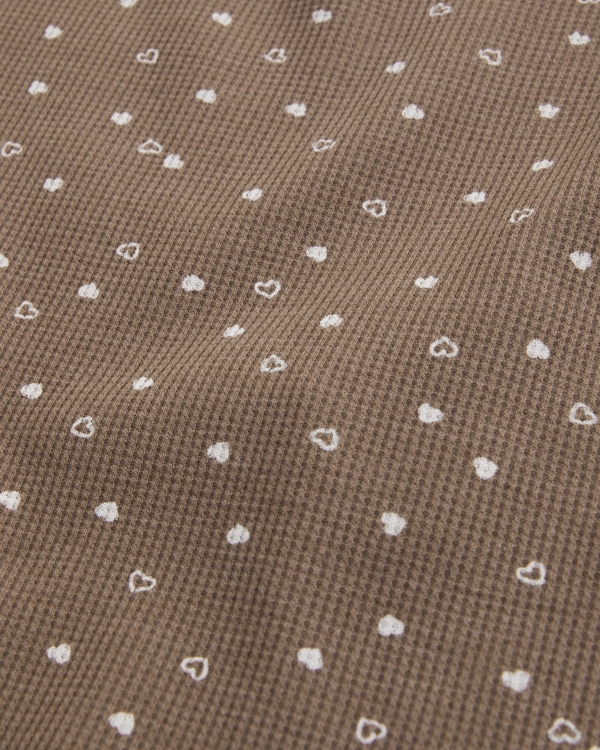 waffle baby tee, Chocolate Mousse Pattern view 2