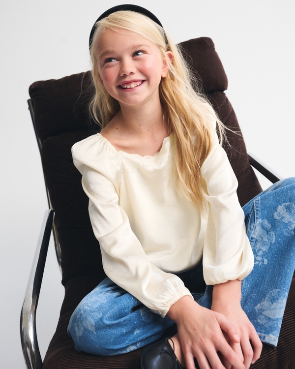 girls' shirts | abercrombie kids
