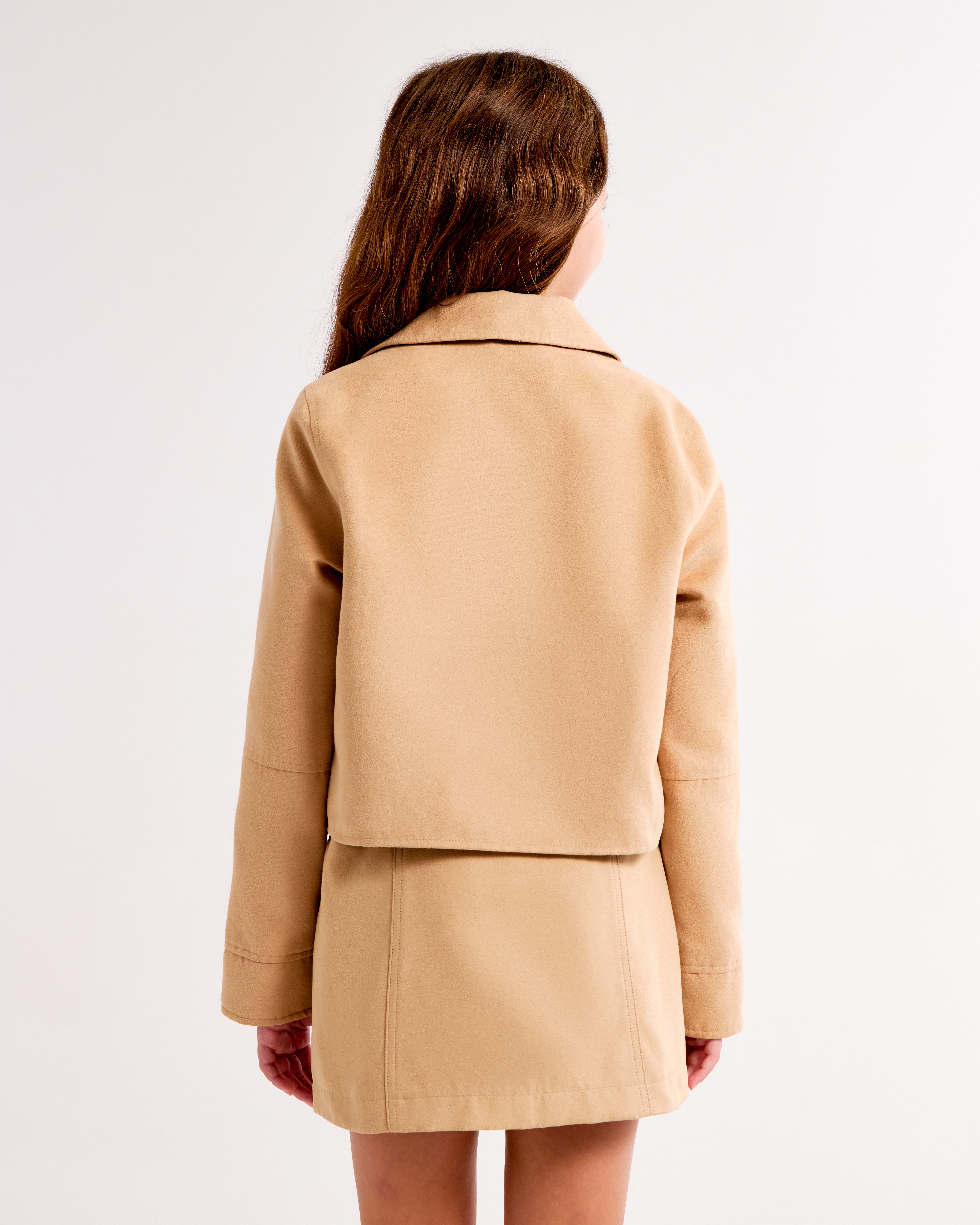 ジャケット・アウター SUNSEA Caramel Check Coat 19A33 Work Jacket ~ Ochre Suede – 3sixteen