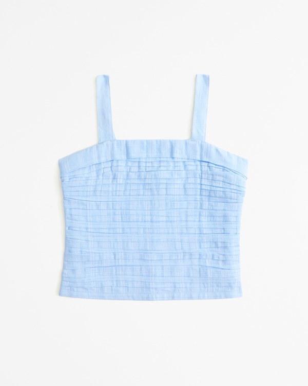 emerson ruched set top, Light Blue