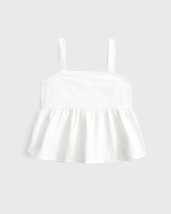 denim babydoll top from Abercrombie & Fitch - $21.99