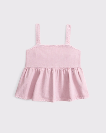 Babydoll Denim Top