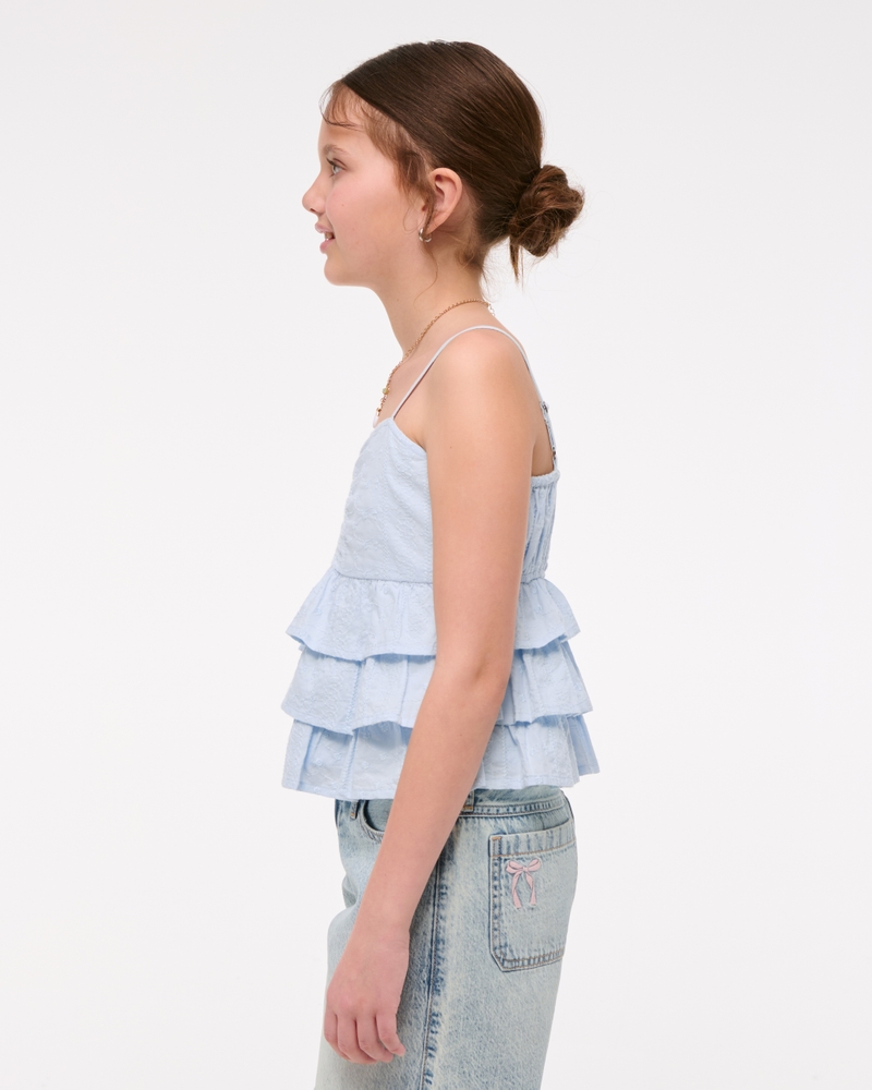 ruffle babydoll top