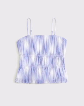 smocked squareneck set top from Abercrombie & Fitch - $12.99
