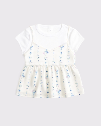 babydoll twofer shirt