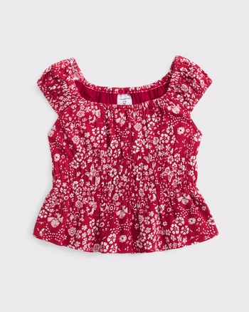 smocked top from Abercrombie & Fitch - $26.21