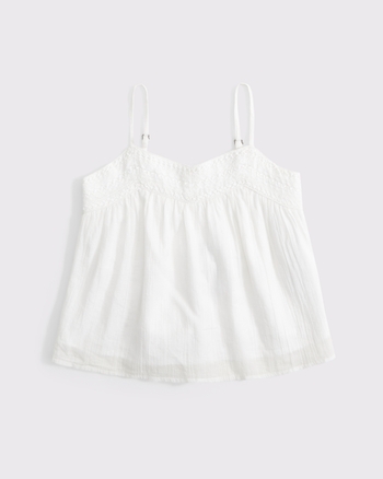 crochet-style cami from Abercrombie & Fitch - $34.95